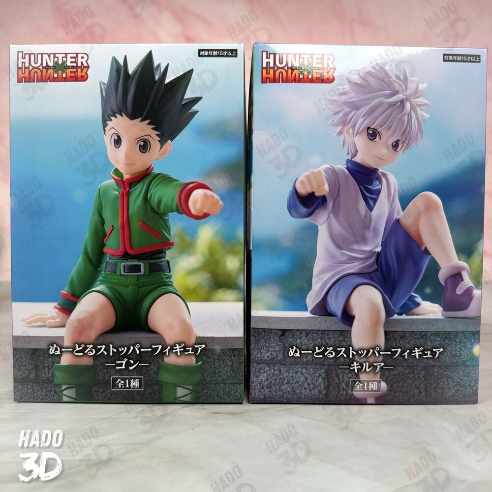 HUNTER x HUNTER Gon Killua Noodle Stopper Figure Set Furyu BRAND NEW US SELLER